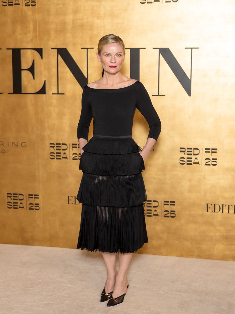 Kirsten Dunst en el Red Sea International Film Festival 2025 en Jeddah, Arabia Saudí.