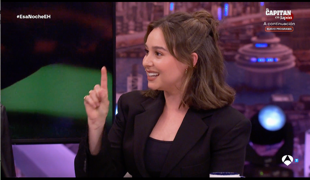 Clara Galle, Claudia Salas y Paula Usero en El Hormiguero