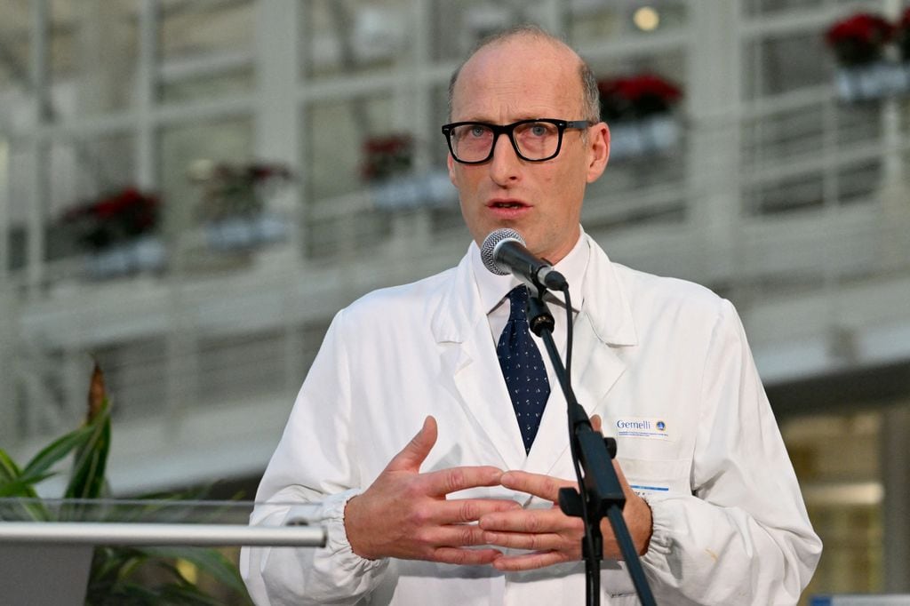 Sergio Alfieri, uno de los médicos del Papa