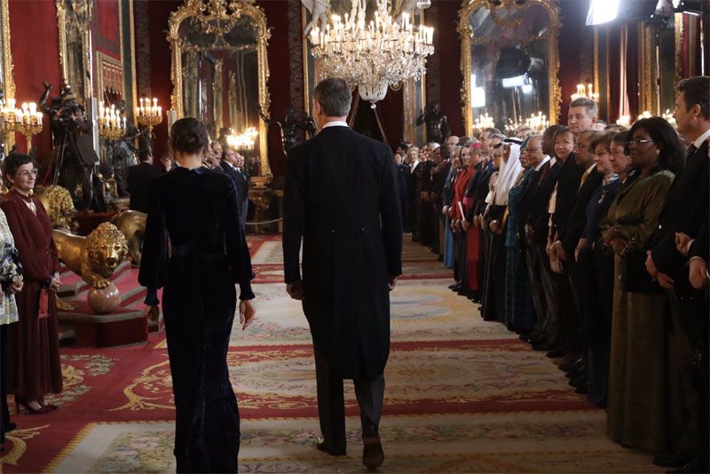 Reyes Felipe y Letizia