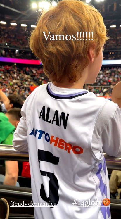 Alan, el hijo mayor de la pareja