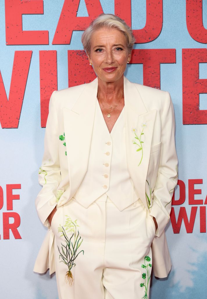 Emma Thompson en el estreno de la película 'The Dead of Winter'  en Londres
