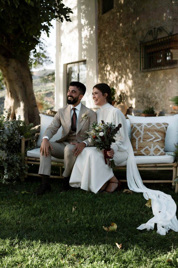 La novia del vestido sencillo y desmontable que vive en Córdoba