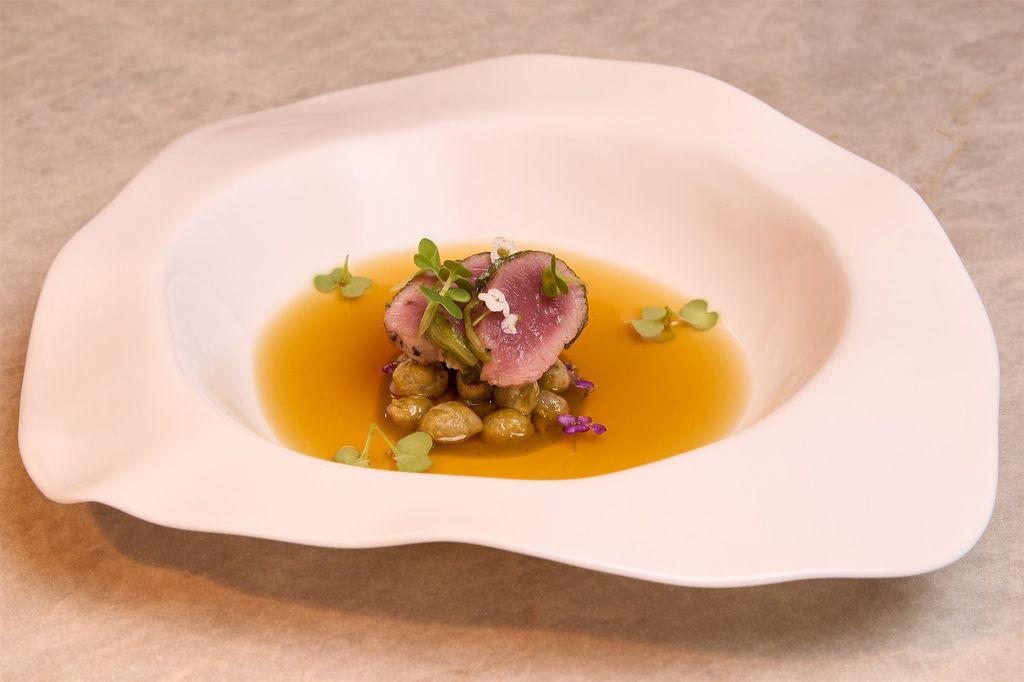Sopa sefardí con garbanzos, de Coque