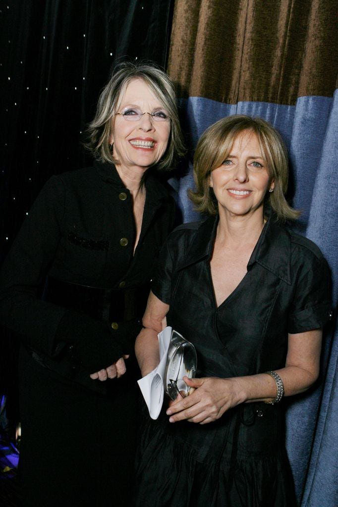 Diane Keaton y la directora Nancy Meyers