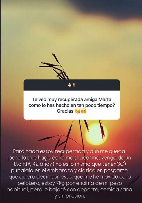 La 'influencer' ha compartido unas sinceras palabras