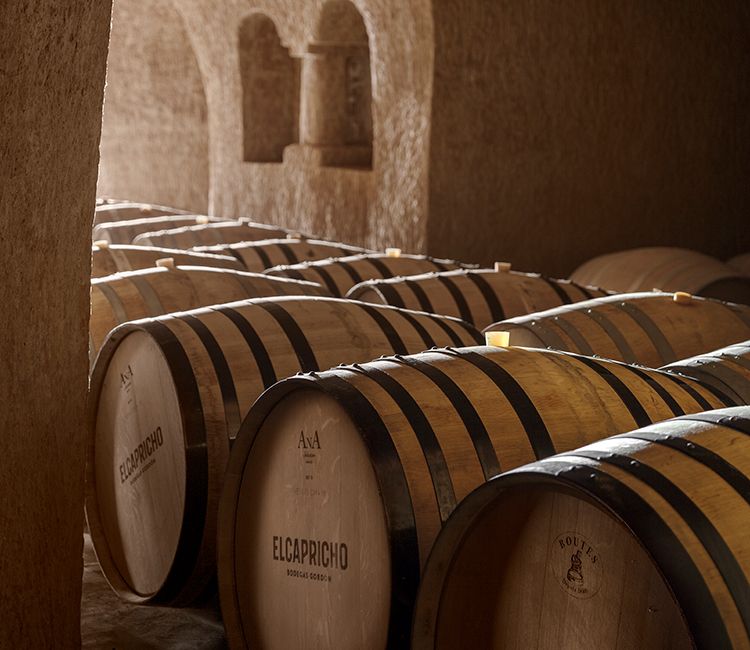 Bodega de crianza de El Capricho
