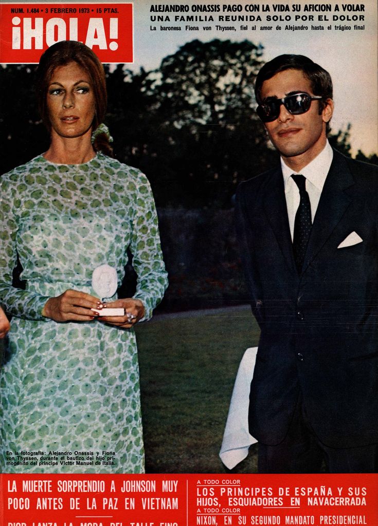 Fiona Thyssen ¡HOLA! 1973