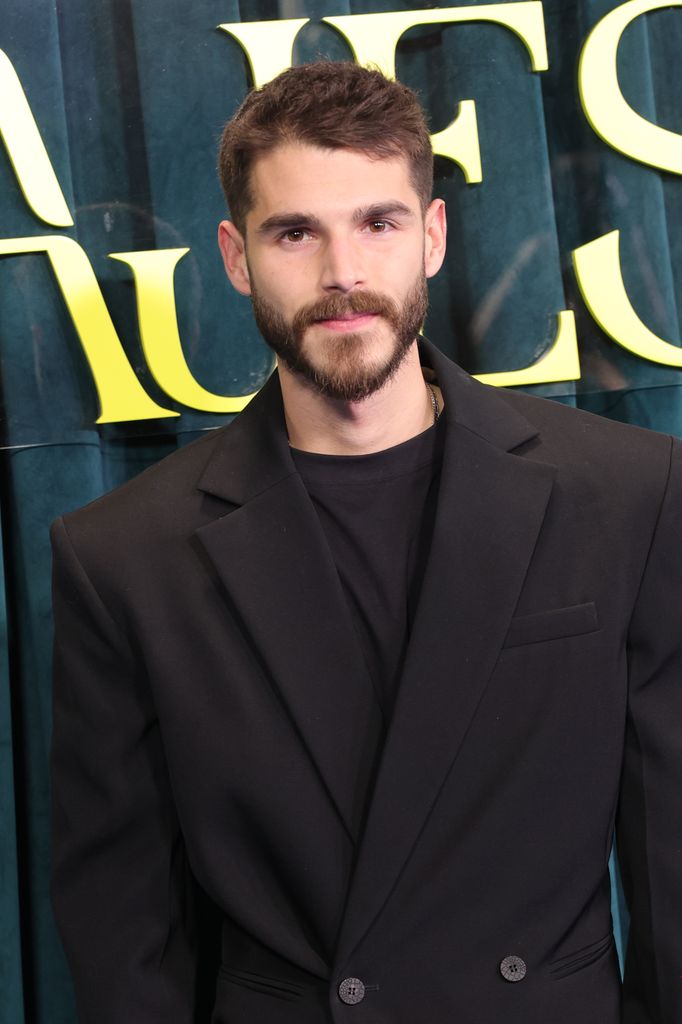 Álvaro Mel en la premiere de 'Su majestad'