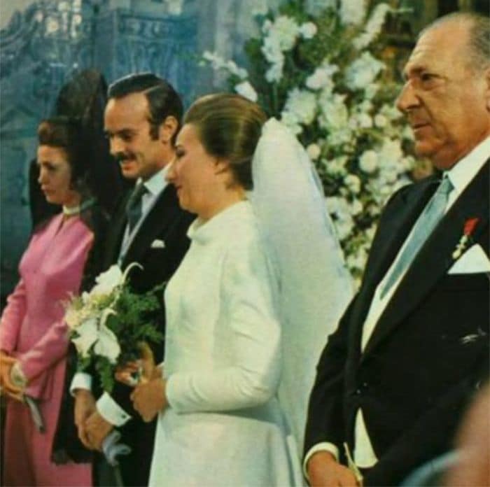 La boda de la hermana de don Juan Carlos