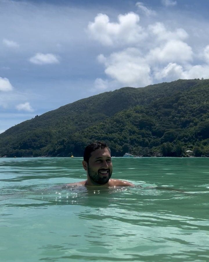 Ale Capetillo y Nader Shoueiry comparten las fotos de su luna de miel en las islas Seychelles