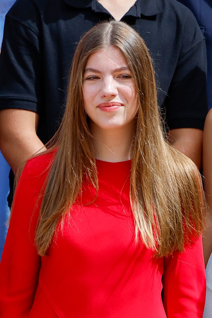 La infanta Sofia de Borbon durante una reunión con el Patronato de la Fundación Comité Español de los Colegios del Mundo Unido (UWC) en Madrid el miércoles 17 de julio de 2024.