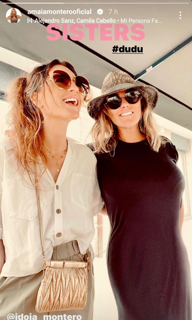Amaia Montero y su hermana Idoia