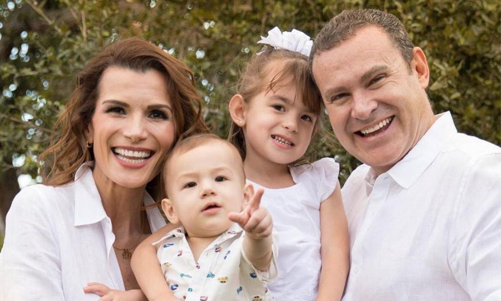 Alan Tacher y su familia