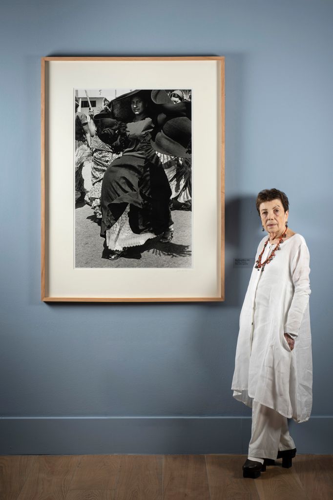 Gabriela Iturbide acaba de inaugurar una exposición en Madrid. 