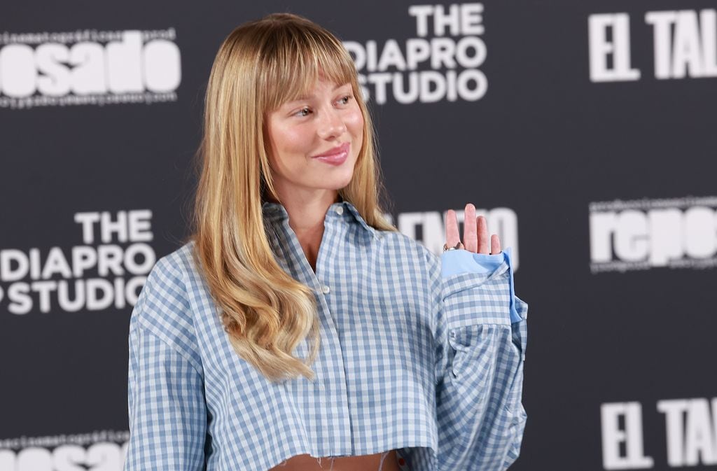 Esther Exposito during photocall ''El Talento'' en Madrid 01 September 2025