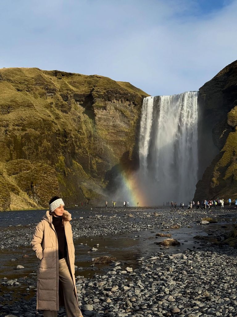 Mayrín Villanueva en sus fascinantes vacaciones