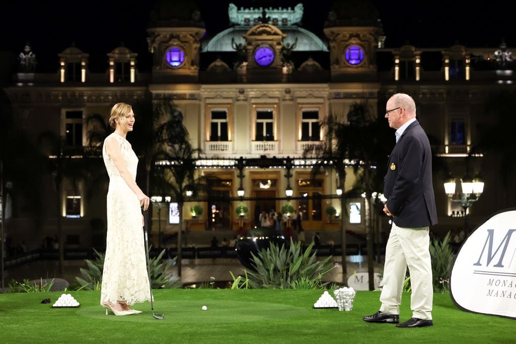 La princesa Charlene de Mónaco en la 4th Princess of Monaco Cup 2025