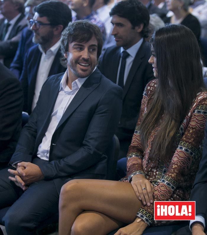 Fernando Alonso y Linda Morselli