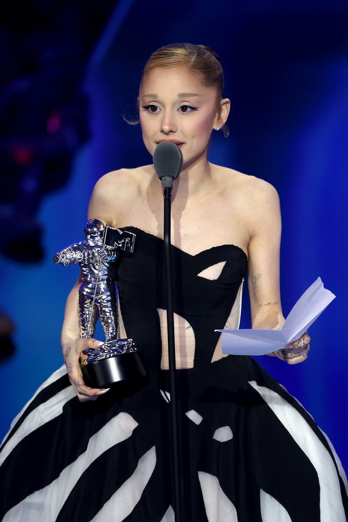 Ariana Grande gana en la categoría Mejor Pop de los MTV VMAs 2025