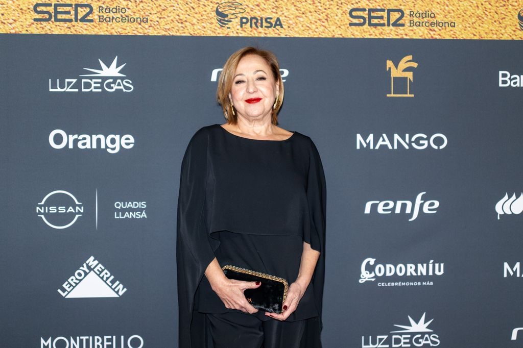 La actriz Carmen Machi durante el photocall previo a la gala de los Premios Ondas, en el Liceu, a 26 de noviembre de 2025, en Barcelona, Catalunya 