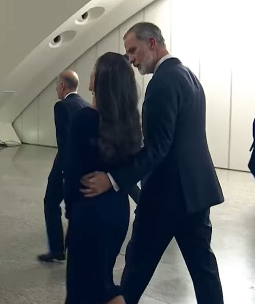 Los reyes Felipe y Letizia en el homenaje a las víctimas de la DANA