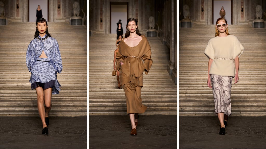 Algunos 'looks' de Max Mara Resort 2026.