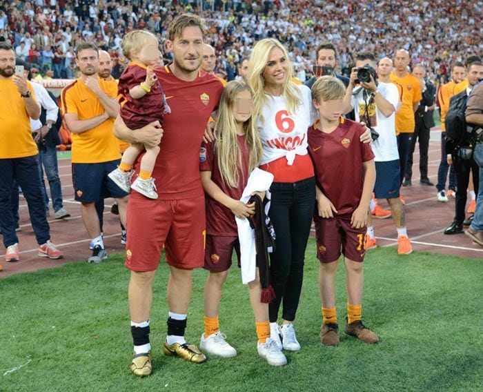 Francesco Totti e Ilary Blasi se separan