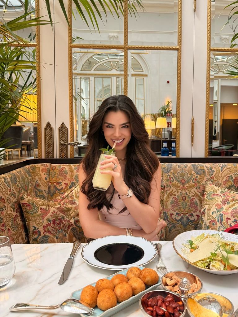 Nadia Ferreira hace unos días en Madrid