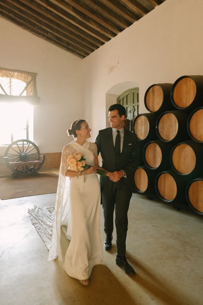 Blanca con vestido desmontable de Ana Herrero de Tejada