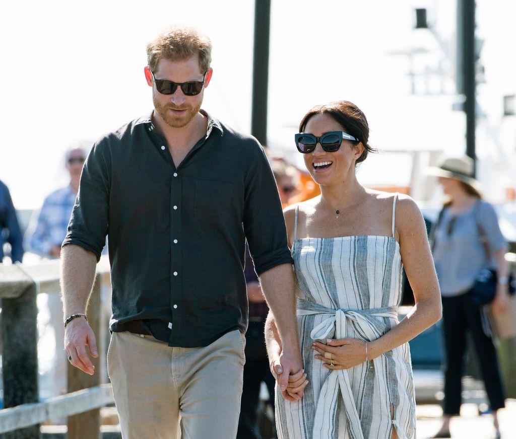 Harry y Meghan durante una visita a Australia en 2018.