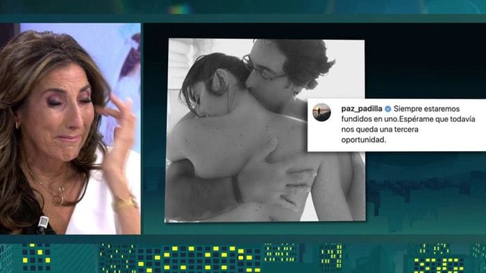 Paz Padilla reaparece en televisión tras el fallecimiento de su marido