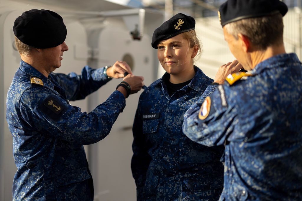 La princesa Amalia ha ascendido a sargento a bordo del buque noruego de Statsraad Lehmkuhl