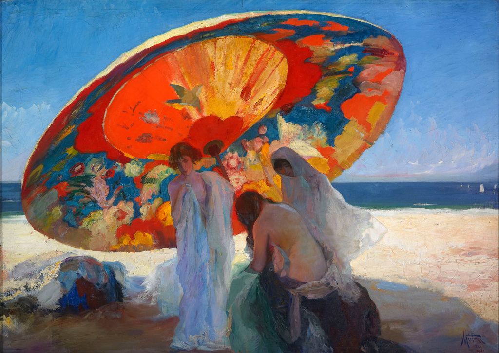 Lluís Masriera, Ombres reflectides. 1920. Museu Nacional d'Art de Catalunya