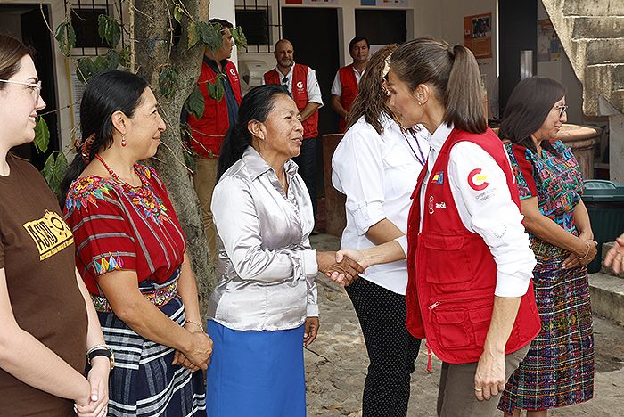 La reina en Guatemala