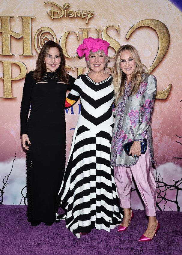 Kathy Najimy, Bette Midler y Sarah Jessica Parker