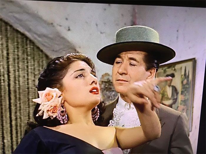 Dolores Abril y Juanito Valderrama
