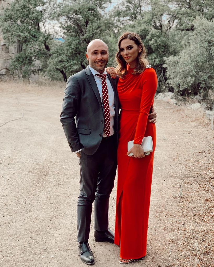 Kiko e Irene en una foto de archivo tomada en una boda de amigos
