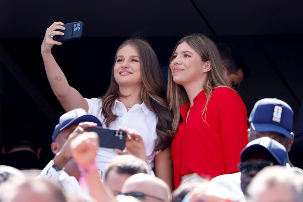 La princesa Leonor y la infanta Sofía en el Mundial 2026: New Jersey Stadium