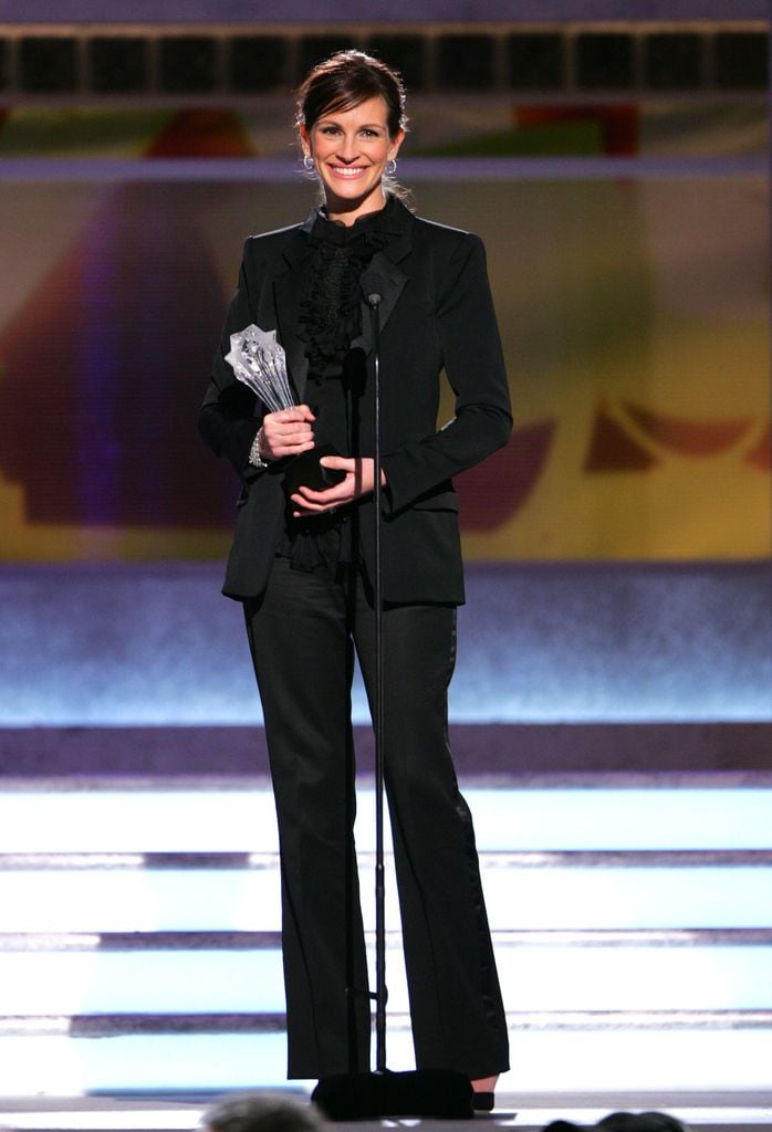 Julia Roberts en los Critics' Choice Awards, California, 2006. 