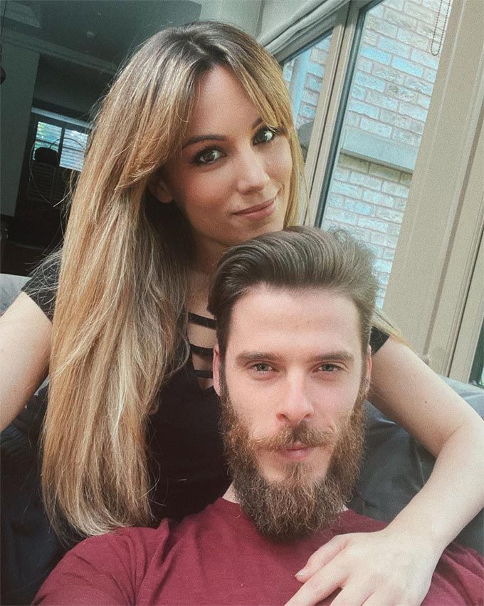 Edurne y David de Gea