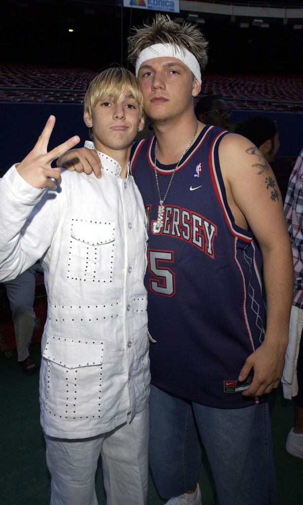 Aaron Carter y Nick Carter