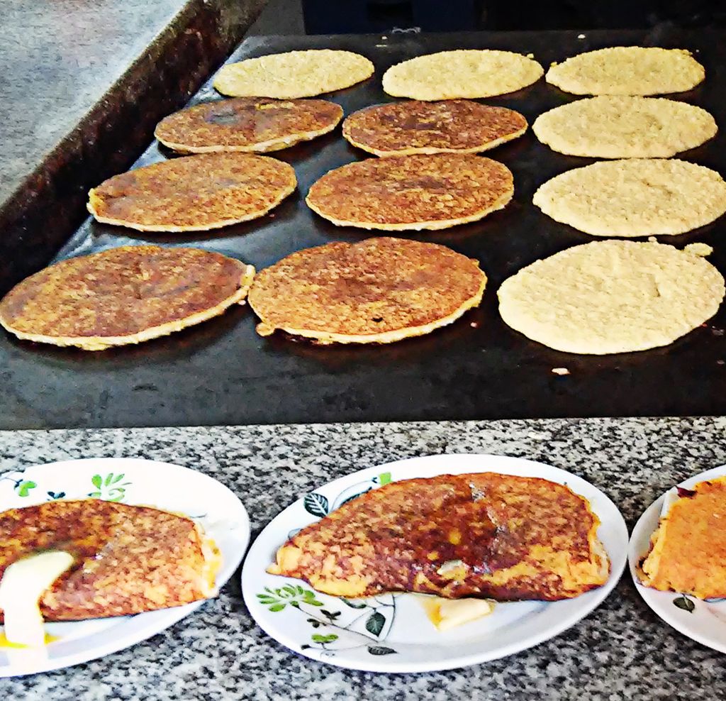 Cachapas, un clásico de la gastronomía venezolana.