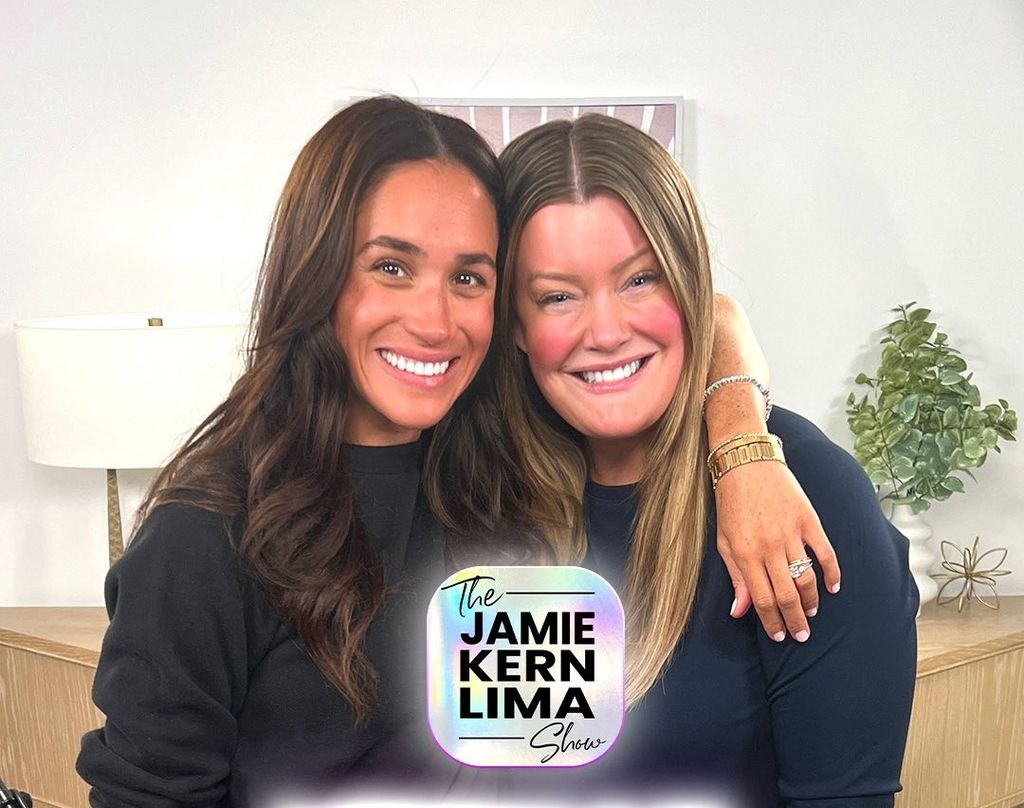 Meghan Markle sostuvo una profunda charla con Jamie Kern Lima, CEO de IT Cosmetics.