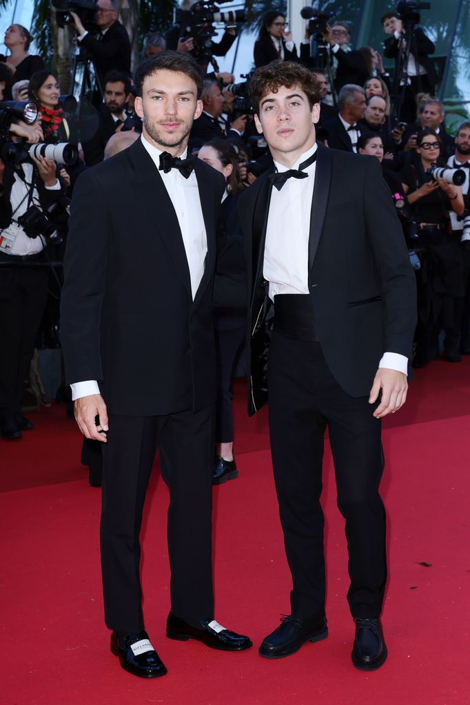 Pierre Gasly y Franco Colapinto en Cannes 2025