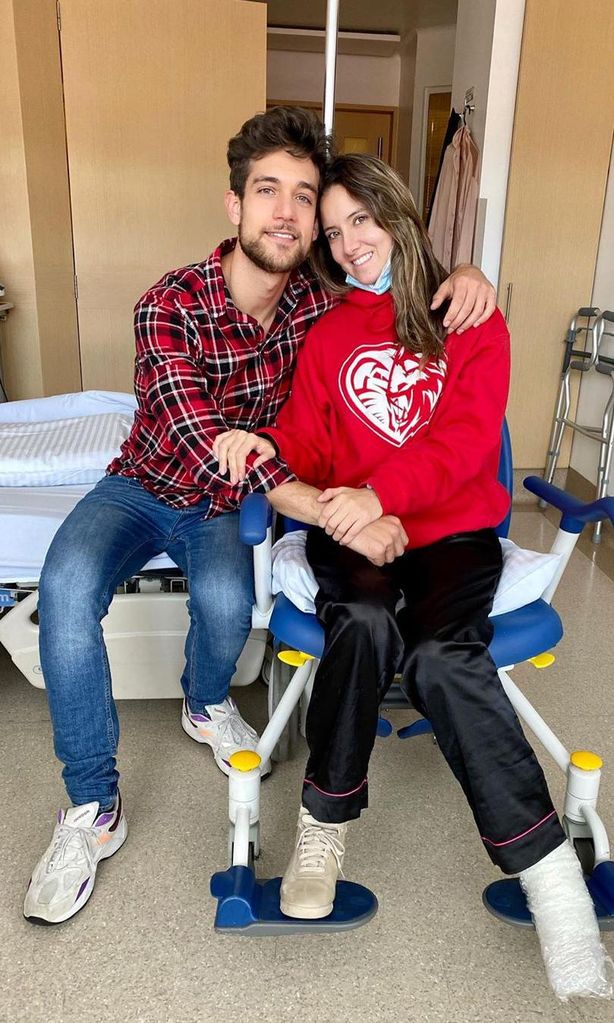 Daniella Álvarez y su novio, Lenard Vanderaa
