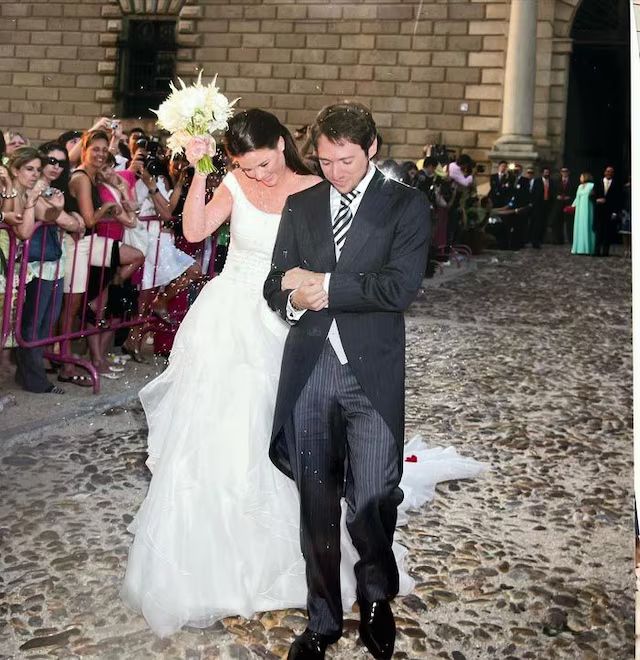 Boda de Manuel Martos y Amelia Bono, en 2008