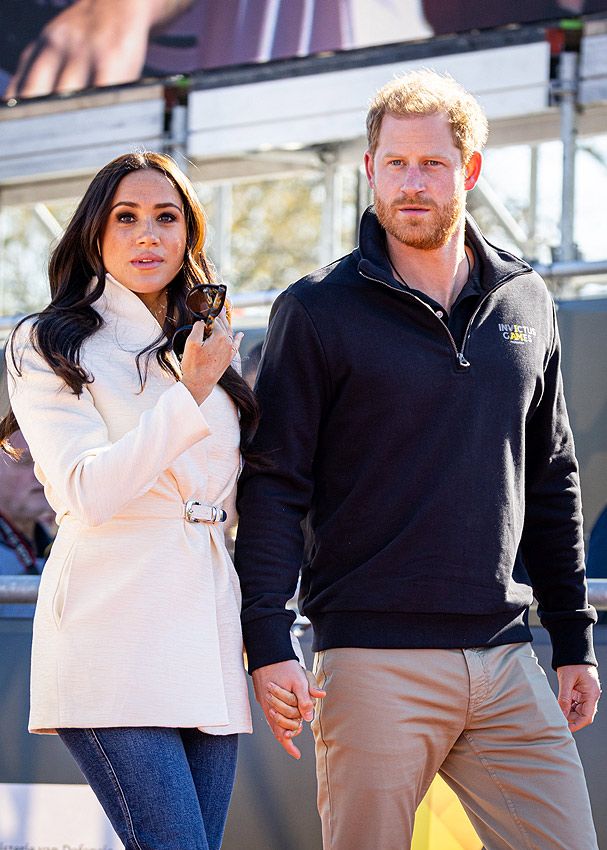 Meghan Markle y el príncipe Harry 