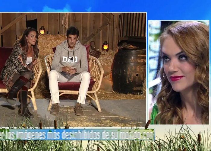 Lara Álvarez, Víctor Janeiro y Beatriz Trapote 