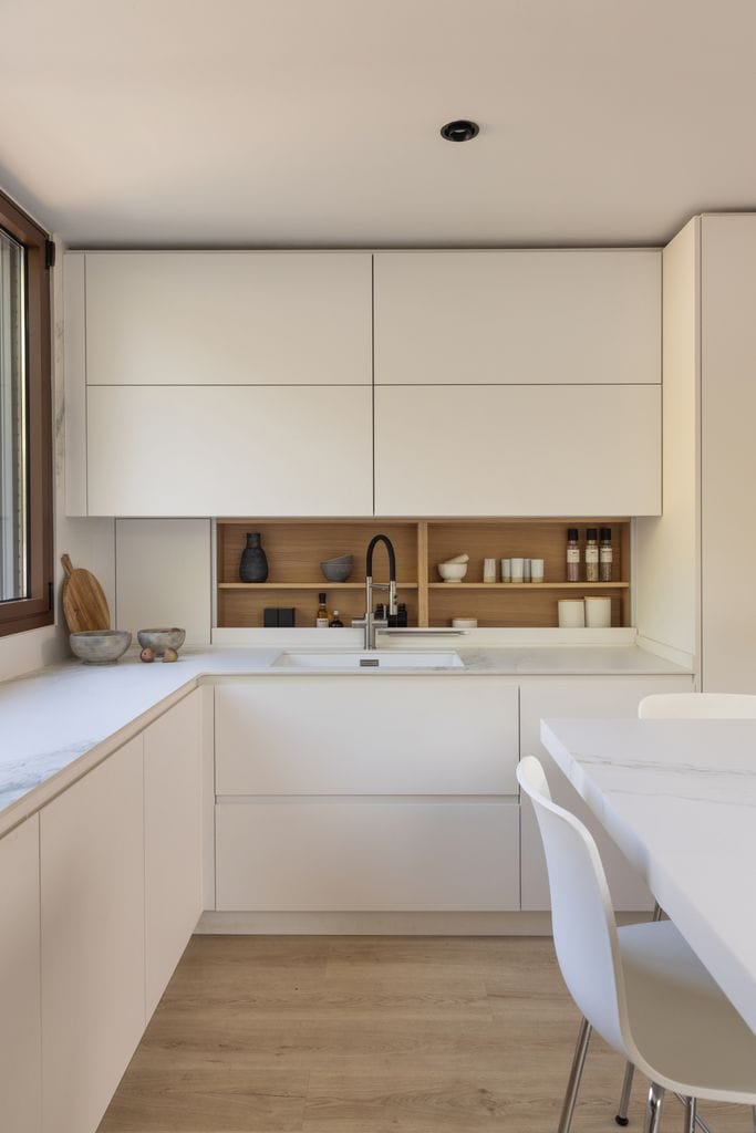 Cocina blanca